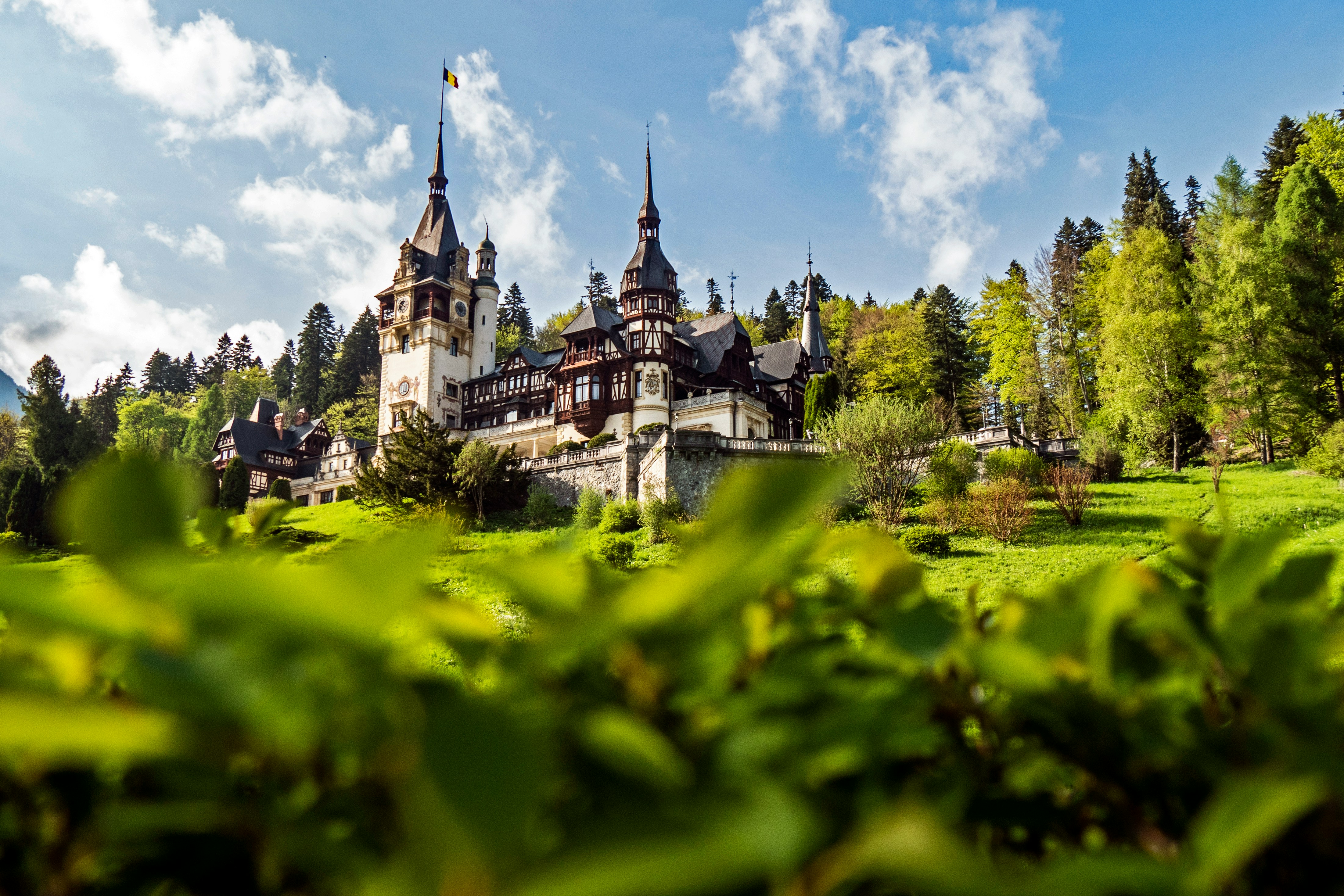 Peles Castle in Transylvania